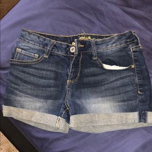Women’s denim shorts